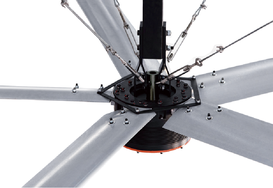 工业大吊扇安全防护 工业大吊扇安全防护