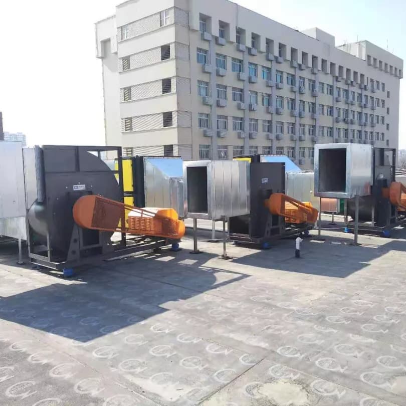 油烟净化专用风机 改造后1 油烟净化专用风机 改造后1